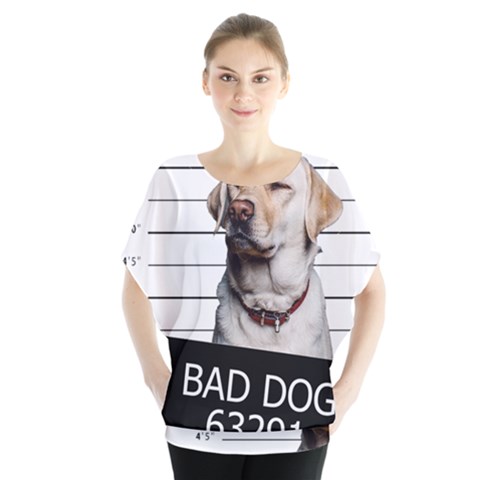 Bad Dog Blouse by Valentinaart