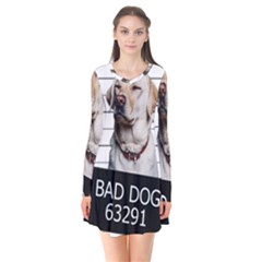 Bad Dog Flare Dress by Valentinaart