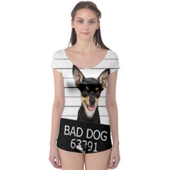 Bad Dog Boyleg Leotard  by Valentinaart