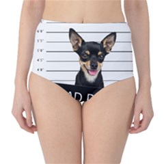 Bad Dog High-waist Bikini Bottoms by Valentinaart