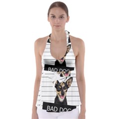 Bad Dog Babydoll Tankini Top by Valentinaart