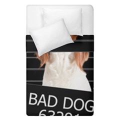 Bad Dog Duvet Cover Double Side (single Size) by Valentinaart