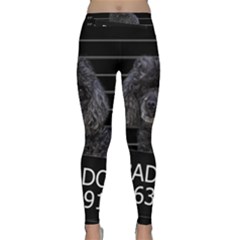 Bad Dog Classic Yoga Leggings by Valentinaart