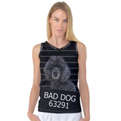 Bad Dog Women s Basketball Tank Top by Valentinaart