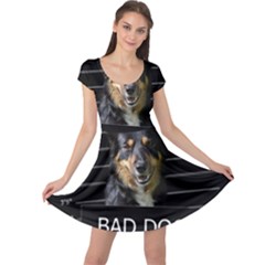 Bad Dog Cap Sleeve Dresses by Valentinaart