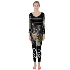 Bad Dog Long Sleeve Catsuit by Valentinaart