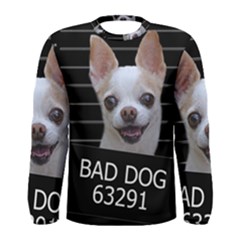 Bad Dog Men s Long Sleeve Tee by Valentinaart