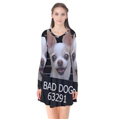 Bad Dog Flare Dress by Valentinaart