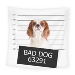 Bad Dog Square Tapestry (large)