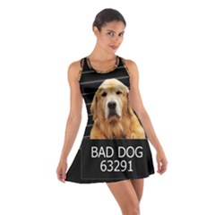 Bad Dog Cotton Racerback Dress by Valentinaart