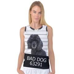 Bad Dog Women s Basketball Tank Top by Valentinaart