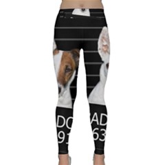 Bad Dog Classic Yoga Leggings by Valentinaart