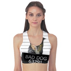 Bad Dog Sports Bra by Valentinaart