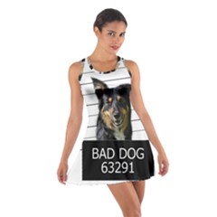 Bad Dog Cotton Racerback Dress by Valentinaart