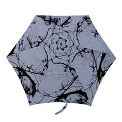 Grebe Spotting Ink Mini Folding Umbrellas by DeneWestUK