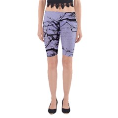 Grebe Spotting Ink Yoga Cropped Leggings