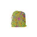 Magic Ripples Flower Power Mandala Neon Colored Drawstring Pouches (XS)  View2