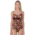 Colorful Yummy Donuts Pattern Camisole Leotard  View1