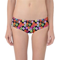 Colorful Yummy Donuts Pattern Classic Bikini Bottoms by EDDArt