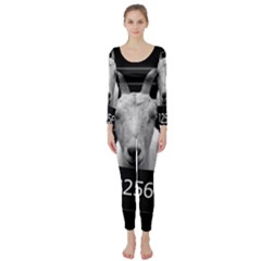 Criminal Goat  Long Sleeve Catsuit by Valentinaart