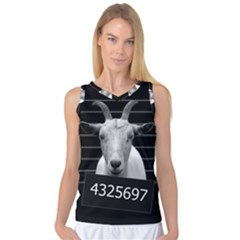 Criminal Goat  Women s Basketball Tank Top by Valentinaart