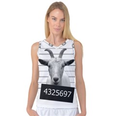 Criminal Goat  Women s Basketball Tank Top by Valentinaart