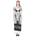 Criminal goat  Short Sleeve Maxi Dress View1