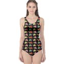 Turtle pattern One Piece Swimsuit View1