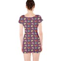 Turtle pattern Short Sleeve Bodycon Dress View2