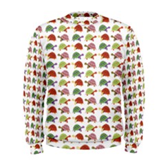 Turtle Pattern Men s Sweatshirt by Valentinaart