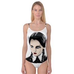 Wednesday Addams Camisole Leotard  by Valentinaart