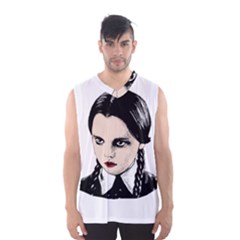 Wednesday Addams Men s Basketball Tank Top by Valentinaart