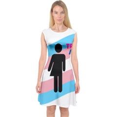 Transgender  Capsleeve Midi Dress by Valentinaart