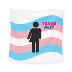 Transgender  Square Tapestry (small) by Valentinaart