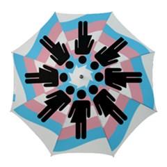 Transgender  Golf Umbrellas by Valentinaart