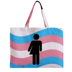 Transgender  Zipper Mini Tote Bag by Valentinaart