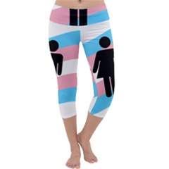 Transgender  Capri Yoga Leggings by Valentinaart