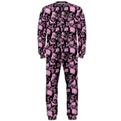 Skulls Pattern  Onepiece Jumpsuit (men)  by Valentinaart