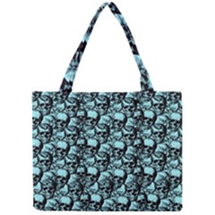 Skulls Pattern  Mini Tote Bag by Valentinaart