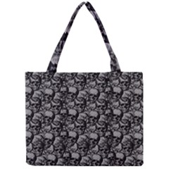 Skulls Pattern  Mini Tote Bag by Valentinaart