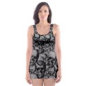 Skulls pattern  Skater Dress Swimsuit View1