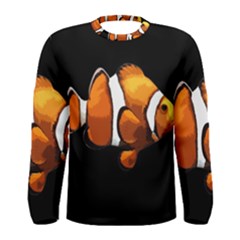 Clown Fish Men s Long Sleeve Tee by Valentinaart