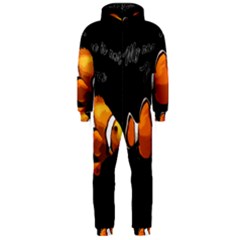 Clown Fish Hooded Jumpsuit (men)  by Valentinaart