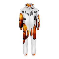 Clown Fish Hooded Jumpsuit (kids) by Valentinaart