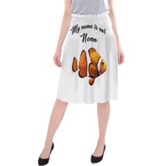 Clown Fish Midi Beach Skirt by Valentinaart