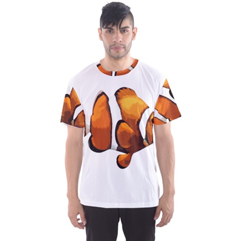 Clown Fish Men s Sport Mesh Tee by Valentinaart