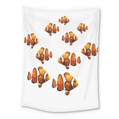 Clown Fish Medium Tapestry by Valentinaart