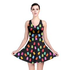 Candy Pattern Reversible Skater Dress by Valentinaart