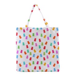 Candy Pattern Grocery Tote Bag by Valentinaart