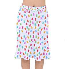 Candy Pattern Mermaid Skirt by Valentinaart